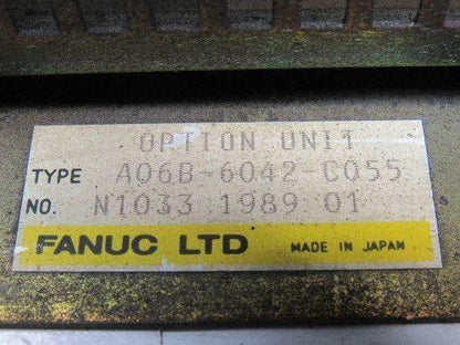 Fanuc A06B-6042-C055 Option Unit Resistor Bank CR250 4 OHM