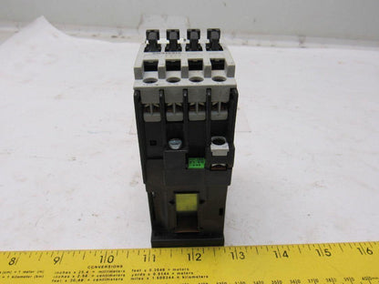 Siemens 3TF30 10E 3TF3010-0B Contactor 24VDC Coil 4 Pole