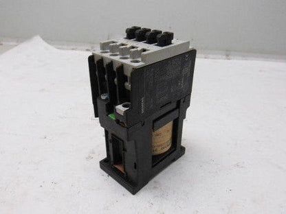 Siemens 3TF30 10E 3TF3010-0B Contactor 24VDC Coil 4 Pole