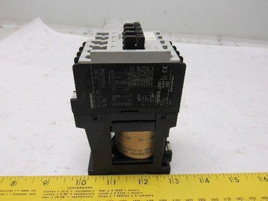 Siemens 3TF30 10E 3TF3010-0B Contactor 24VDC Coil 4 Pole