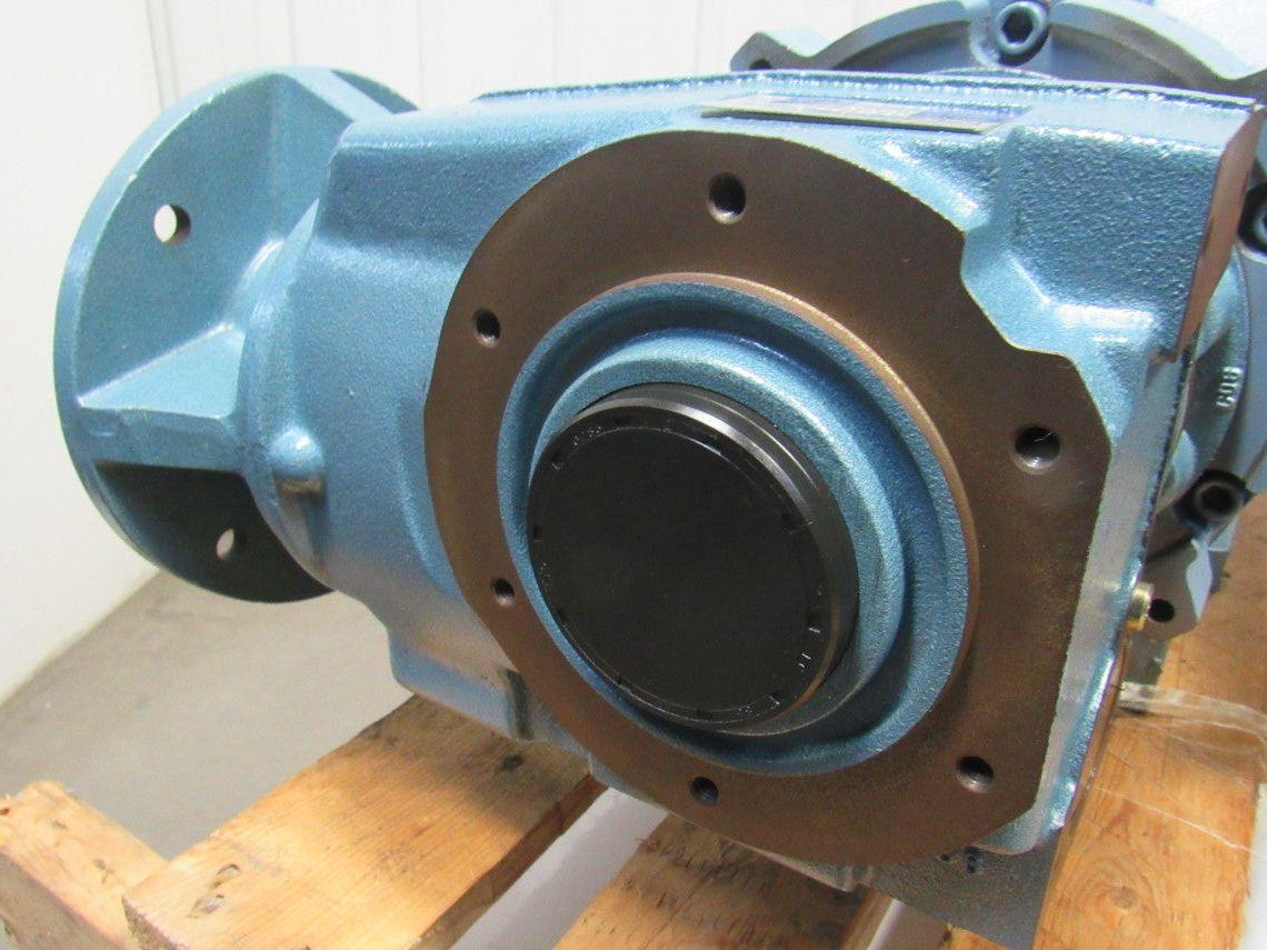 David Brown Radicon 1100:1 Double Reduction Speed Gear Reducer 1.6 RPM Output