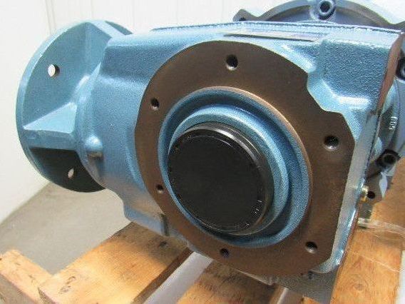 David Brown Radicon 1100:1 Double Reduction Speed Gear Reducer 1.6 RPM Output