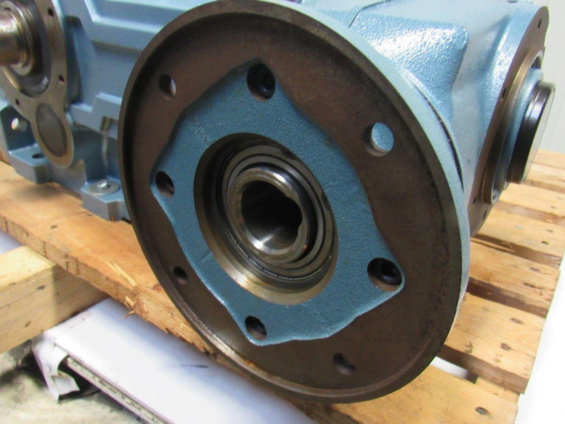 David Brown Radicon 1100:1 Double Reduction Speed Gear Reducer 1.6 RPM Output