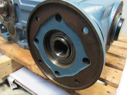 David Brown Radicon 1100:1 Double Reduction Speed Gear Reducer 1.6 RPM Output