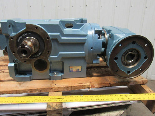 David Brown Radicon 1100:1 Double Reduction Speed Gear Reducer 1.6 RPM Output