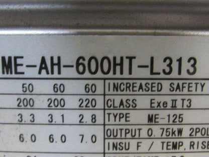 Showa AH-600HT-S02-L313 1Hp 200/220V 50/60Hz 3Ph Heated Blower Package See Info