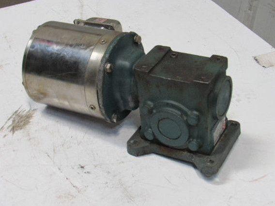 Dodge 1/3 HP 17Q30L56 30:1 Ratio 58RPM LH Output 208-230/460V Gear Motor Reducer