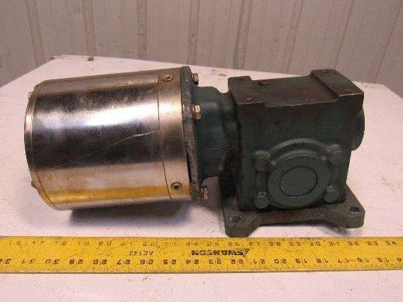 Dodge 1/3 HP 17Q30L56 30:1 Ratio 58RPM LH Output 208-230/460V Gear Motor Reducer