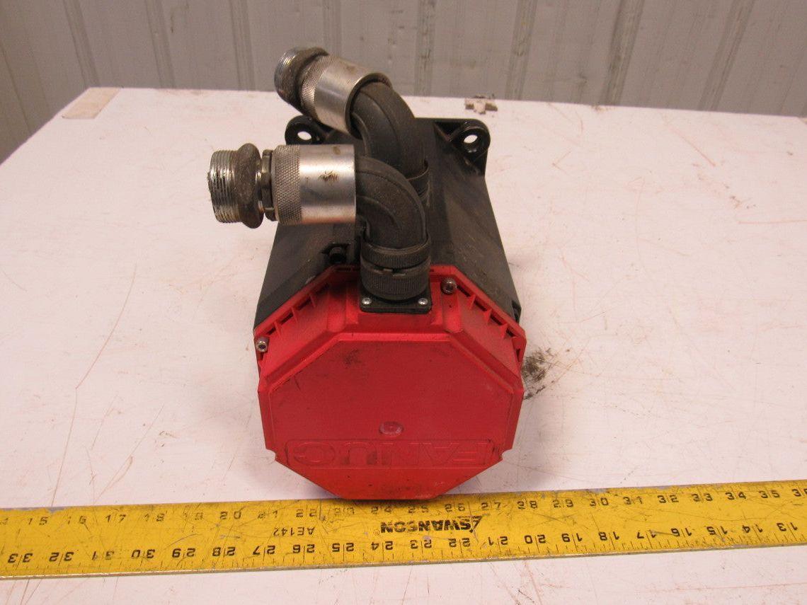 Fanuc A06B-0315-B002 10S 2000 RPM 3Ph 198V Perm Magnet 3Ph AC Servo Motor