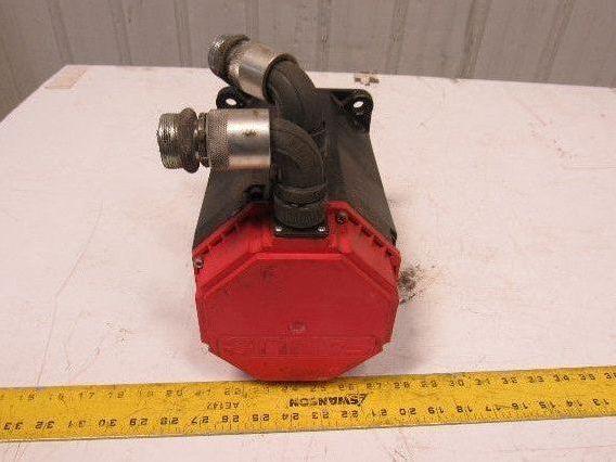 Fanuc A06B-0315-B002 10S 2000 RPM 3Ph 198V Perm Magnet 3Ph AC Servo Motor