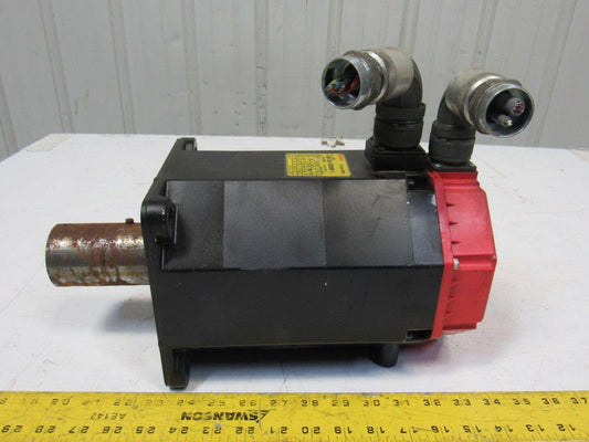 Fanuc A06B-0315-B002 10S 2000 RPM 3Ph 198V Perm Magnet 3Ph AC Servo Motor