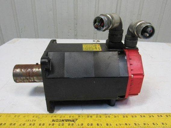 Fanuc A06B-0315-B002 10S 2000 RPM 3Ph 198V Perm Magnet 3Ph AC Servo Motor