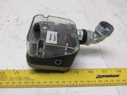 Kromschroder DG50NT 1 - 20" WC (2.5 - 50 mbar) Air Gas Pressure Switch
