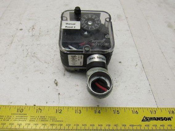 Kromschroder DG50NT 1 - 20" WC (2.5 - 50 mbar) Air Gas Pressure Switch