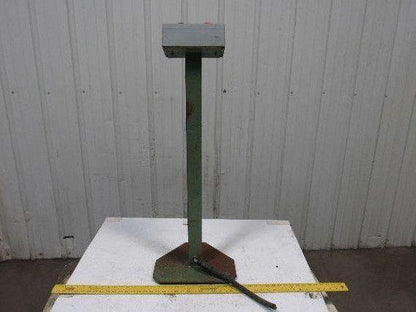 Straight Pedestal Column W/Base & 2 Button Box Electrical Enclosure