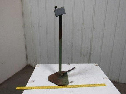 Straight Pedestal Column W/Base & 2 Button Box Electrical Enclosure