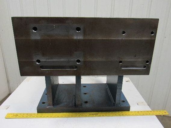 Custom Steel Hydraulic Punch Press Side Lug Cylinder Mount Fixture DIY See Info