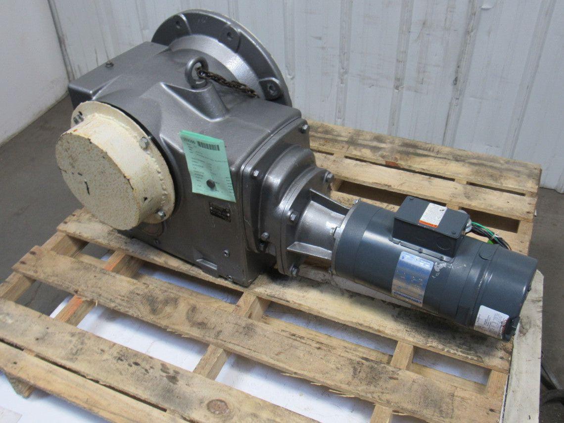 Nord SK 9053.1AF 1Hp 230/460V 931.87:1 Ratio 1.85 RPM 3" Thru Output Gear Motor