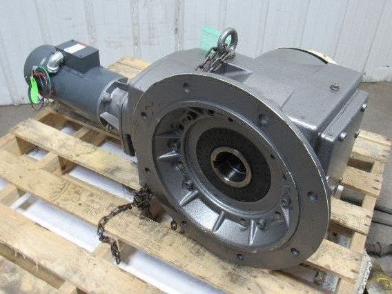 Nord SK 9053.1AF 1Hp 230/460V 931.87:1 Ratio 1.85 RPM 3" Thru Output Gear Motor