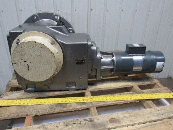 Nord SK 9053.1AF 1Hp 230/460V 931.87:1 Ratio 1.85 RPM 3" Thru Output Gear Motor