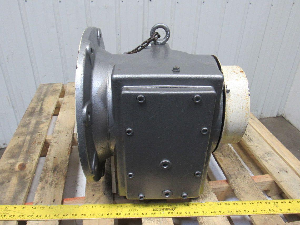 Nord SK 9053.1AF 1Hp 230/460V 931.87:1 Ratio 1.85 RPM 3" Thru Output Gear Motor