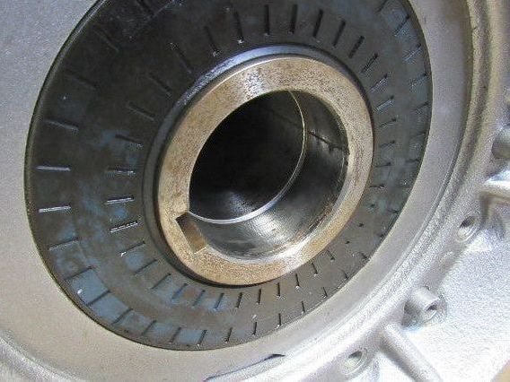 Nord SK 9053.1AF 1Hp 230/460V 931.87:1 Ratio 1.85 RPM 3" Thru Output Gear Motor