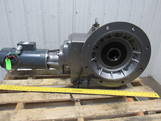 Nord SK 9053.1AF 1Hp 230/460V 931.87:1 Ratio 1.85 RPM 3" Thru Output Gear Motor