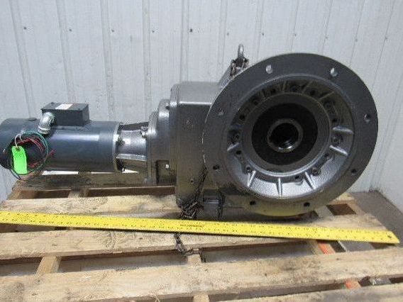 Nord SK 9053.1AF 1Hp 230/460V 931.87:1 Ratio 1.85 RPM 3" Thru Output Gear Motor