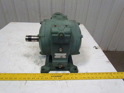 Reliance 140CM21B 1HP Electric Motor Gear Box Drive w/ Brake 50:1 Ratio 031395