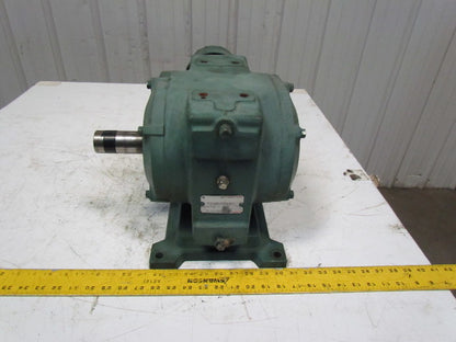 Reliance 140CM21B 1HP Electric Motor Gear Box Drive w/ Brake 50:1 Ratio 031395