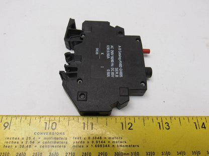 Allen Bradley 1492-GH005 0.5 A Circuit Breaker 250V 50/60Hz DC 65V Lot Of 6