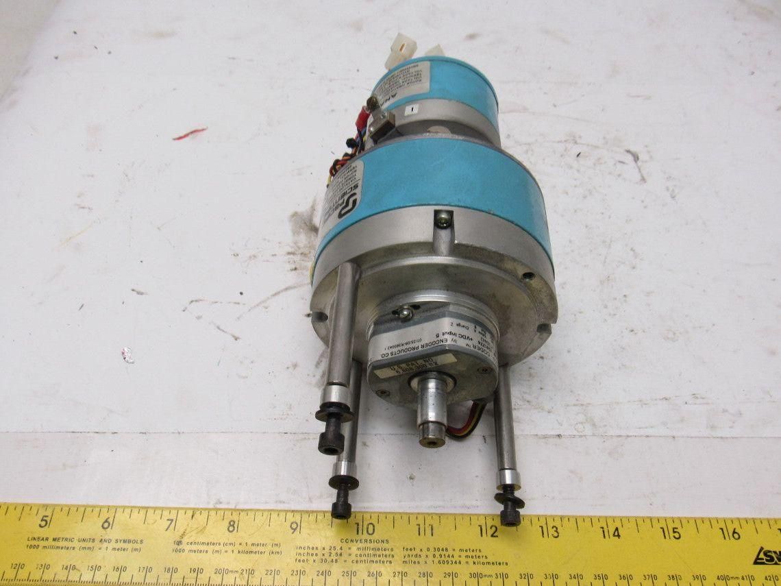 Pacific Scientific 33VM62-028-5 24V Low Inertia PMDC Servomotor W/ Tach Encoder