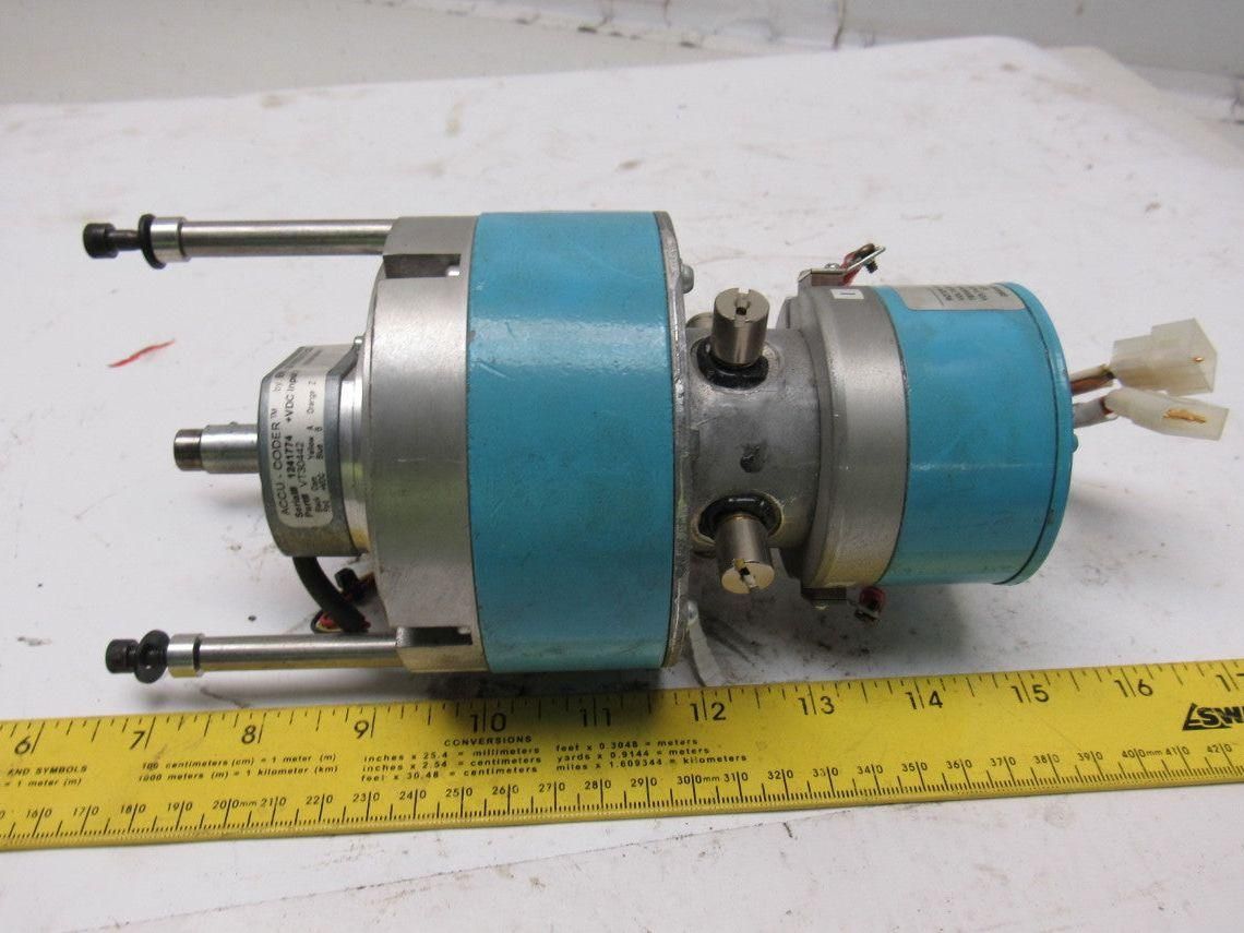 Pacific Scientific 33VM62-028-5 24V Low Inertia PMDC Servomotor W/ Tach Encoder