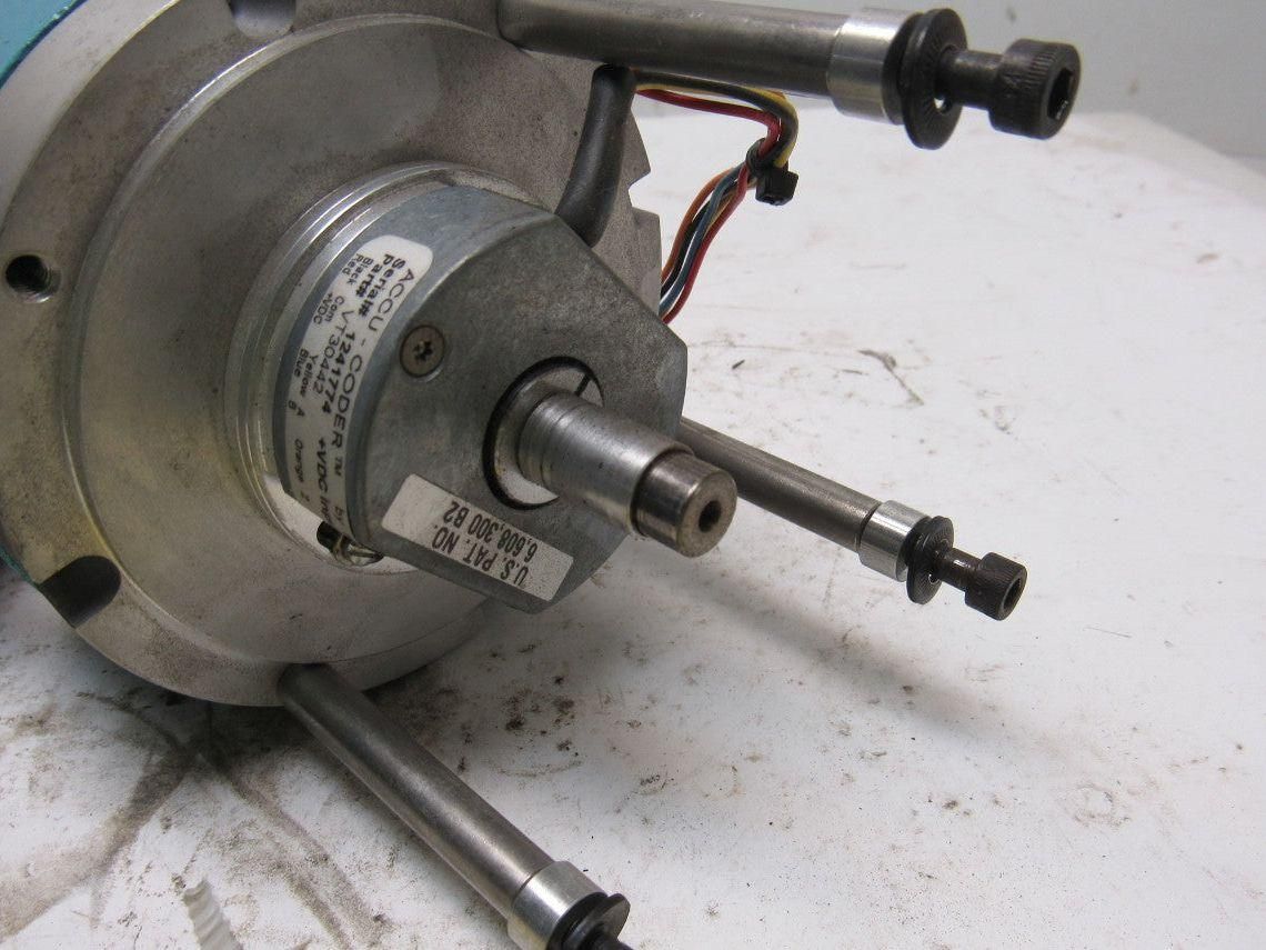 Pacific Scientific 33VM62-028-5 24V Low Inertia PMDC Servomotor W/ Tach Encoder