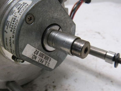 Pacific Scientific 33VM62-028-5 24V Low Inertia PMDC Servomotor W/ Tach Encoder