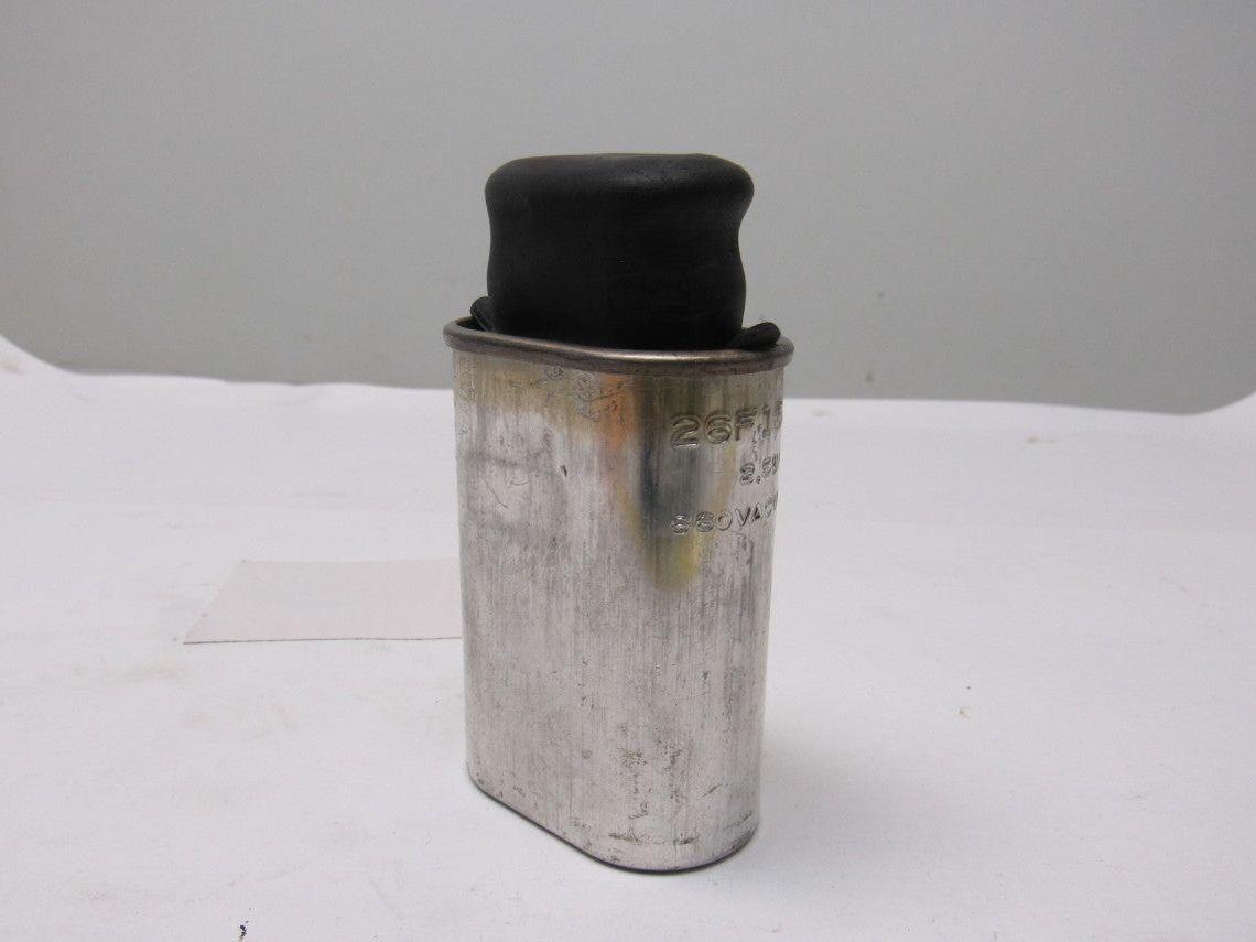 General Electric 26F1518 660VAC 2.5uF Capacitor