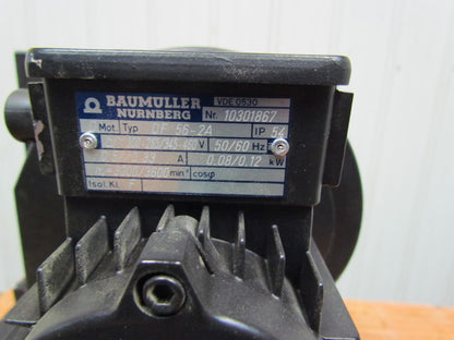 Baumuller GNA 112 SN DC Shunt-Wound Electric Motor 9.2Kw 480V 310 field Volts