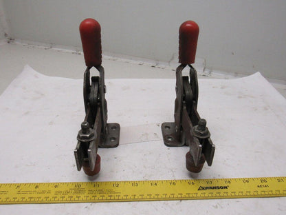 Destaco 2010 Vertical Hold Down Clamp U-Bar Flanged Base Lot Of 2
