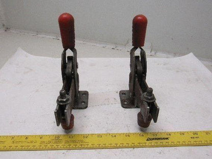 Destaco 2010 Vertical Hold Down Clamp U-Bar Flanged Base Lot Of 2