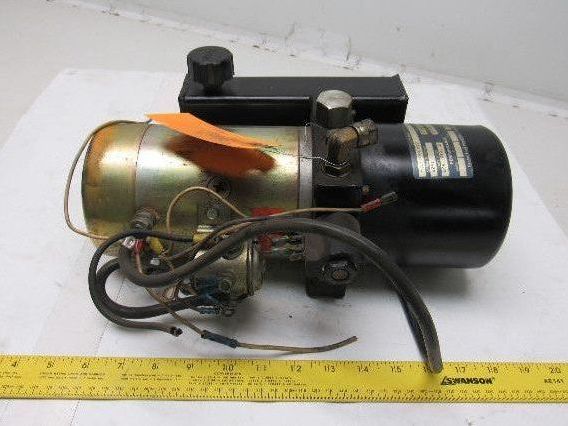 Fenner 07550500 DL-1004 Hydraulic Pump Power Unit 24VDC 3300 PSI Muliton Mic