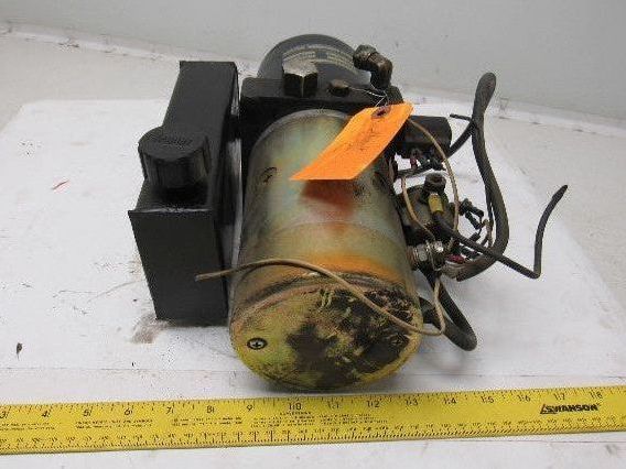 Fenner 07550500 DL-1004 Hydraulic Pump Power Unit 24VDC 3300 PSI Muliton Mic