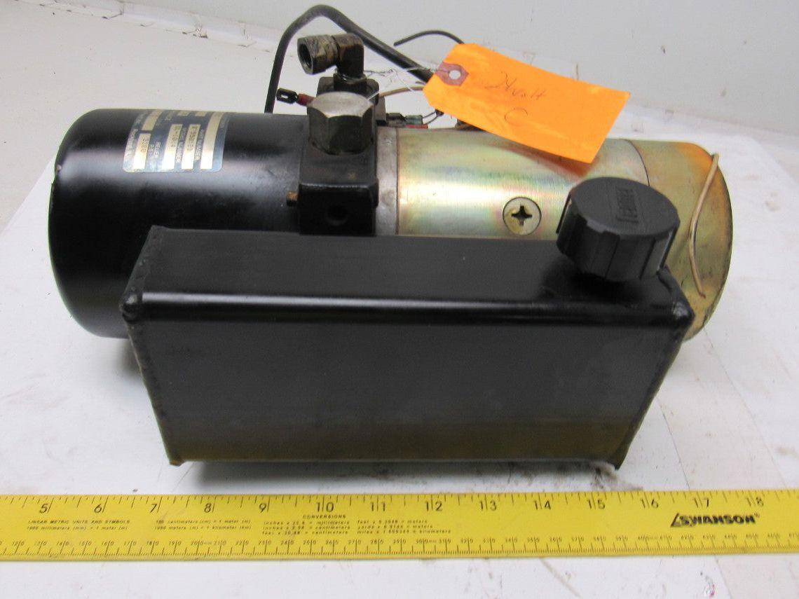 Fenner 07550500 DL-1004 Hydraulic Pump Power Unit 24VDC 3300 PSI Muliton Mic