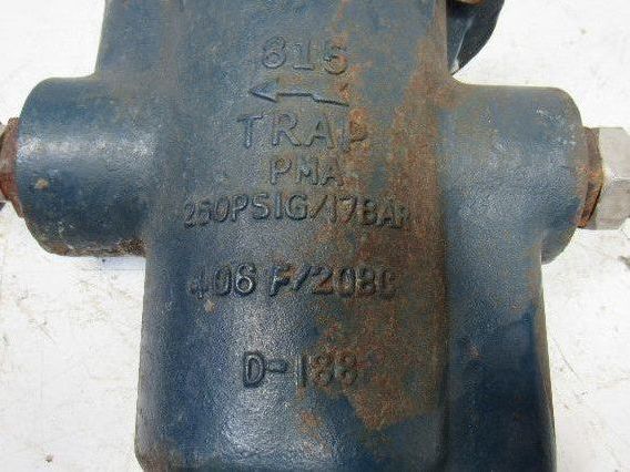 Armstrong 6707 815 Inverted Bucket Steam Trap Cast Iron 250 PSIG 406F° 1-1/4"