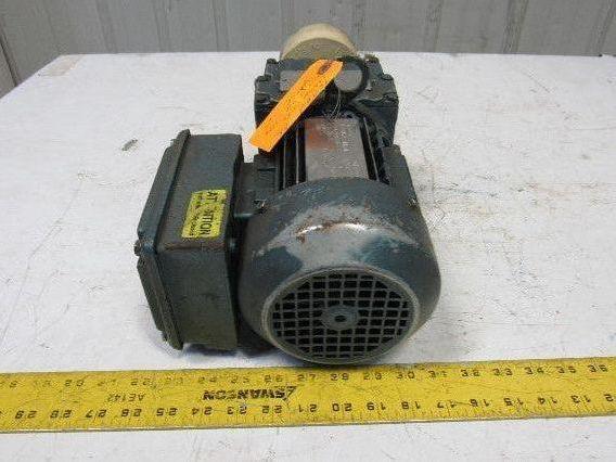 Sew R27DT71G4 61.30:1 Ratio 28RPM 1/3Hp 230/460V Inline Gear Motor