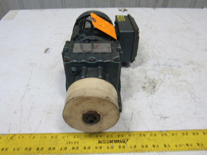 Sew R27DT71G4 61.30:1 Ratio 28RPM 1/3Hp 230/460V Inline Gear Motor
