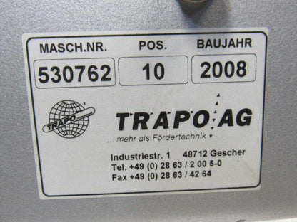 Trapo Sew 18" x 28-3/4" 0.25kW 277/480V Compact Driven Roller Conveyor See Info