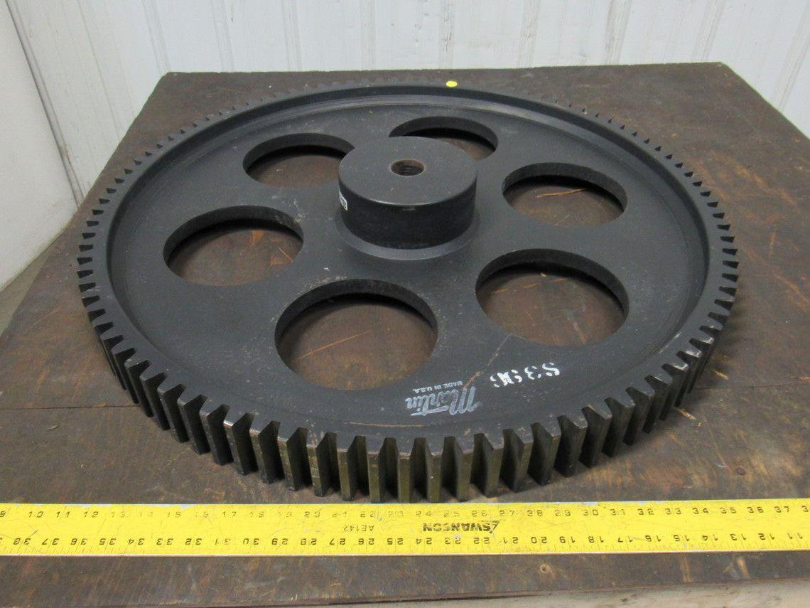 Martin S396 32.666" OD 96T 3"Face 14.5° Pressure Angle External Tooth Spur Gear