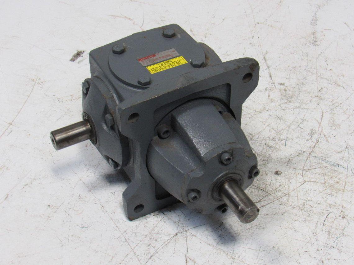 Boston Gear VR146 JV3 1:1 Ratio 1750RPM Input 25Hp Max Right Angle Gearbox