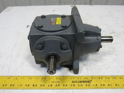 Boston Gear VR146 JV3 1:1 Ratio 1750RPM Input 25Hp Max Right Angle Gearbox
