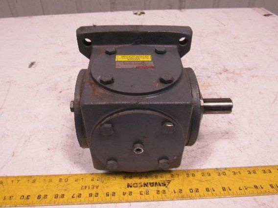 Boston Gear VR146 JV3 1:1 Ratio 1750RPM Input 25Hp Max Right Angle Gearbox